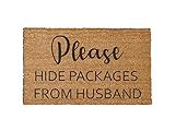 Please Hide Packages From Husband Doormat | Amazon (US)