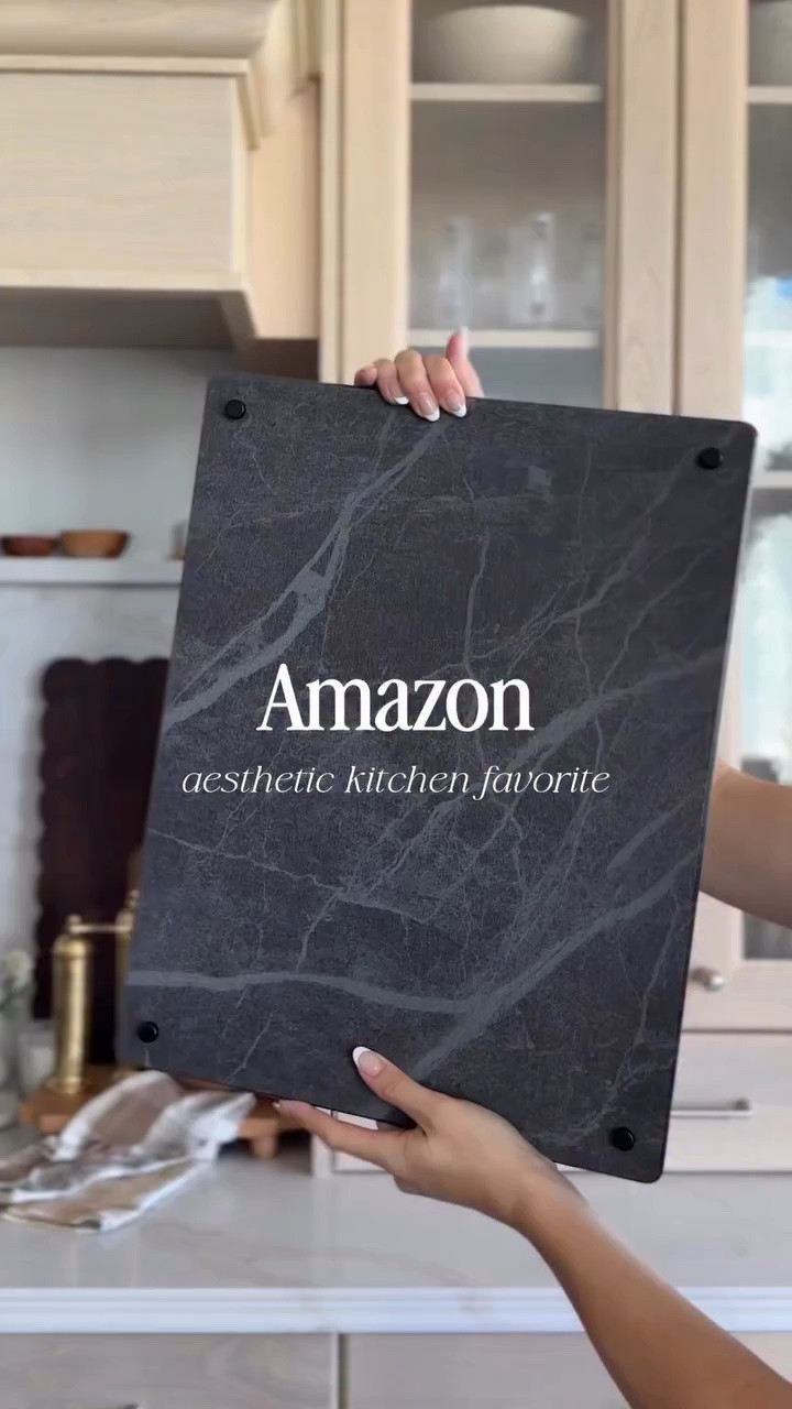 OBSESSED with the look!

my quick dry non-toxic natural stone mat from Amazon that looks like soapstone in my kitchen. Quick dry mats are a newer trending kitchen find, but I could never find a quick-dry mat I loved until THIS one: Extra large, absorbent, and dries so quickly! Plus, the dramatic dark color and veining makes it look gorgeous on my countertops.

The best (and prettiest) quick dry mat I’ve seen!

I’m linking it on my Amazon storefront in my bio as well. ✌️♥️

Xoxo,
Andrea

#amazonkitchenfinds #kitchenfinds @amazon #amazoninfluencerprogram #dryingmat #kitchenmusthaves amazon gadgets amazon home finds aesthetic kitchen pretty kitchen kitchen ideas cleaning inspo cleaning ideas

#LTKHome #LTKmomlife #LTKfoodie

#LTKHome #LTKmomlife #LTKfoodie