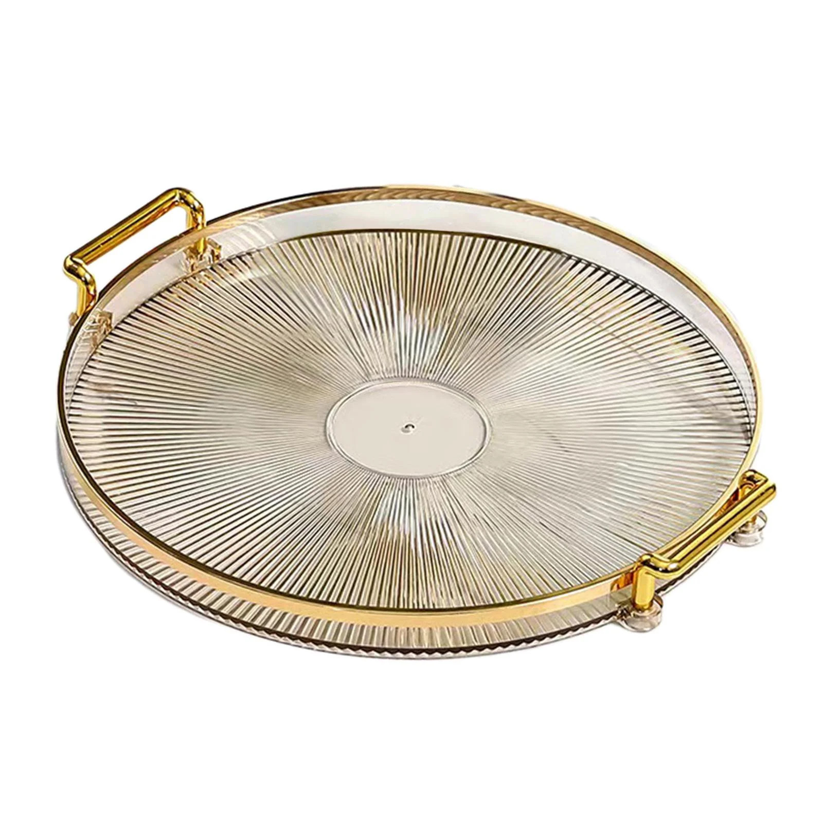 Menolana Nordic Serving Tray with Handles Snack Candy Decorative Gold | Walmart (US)