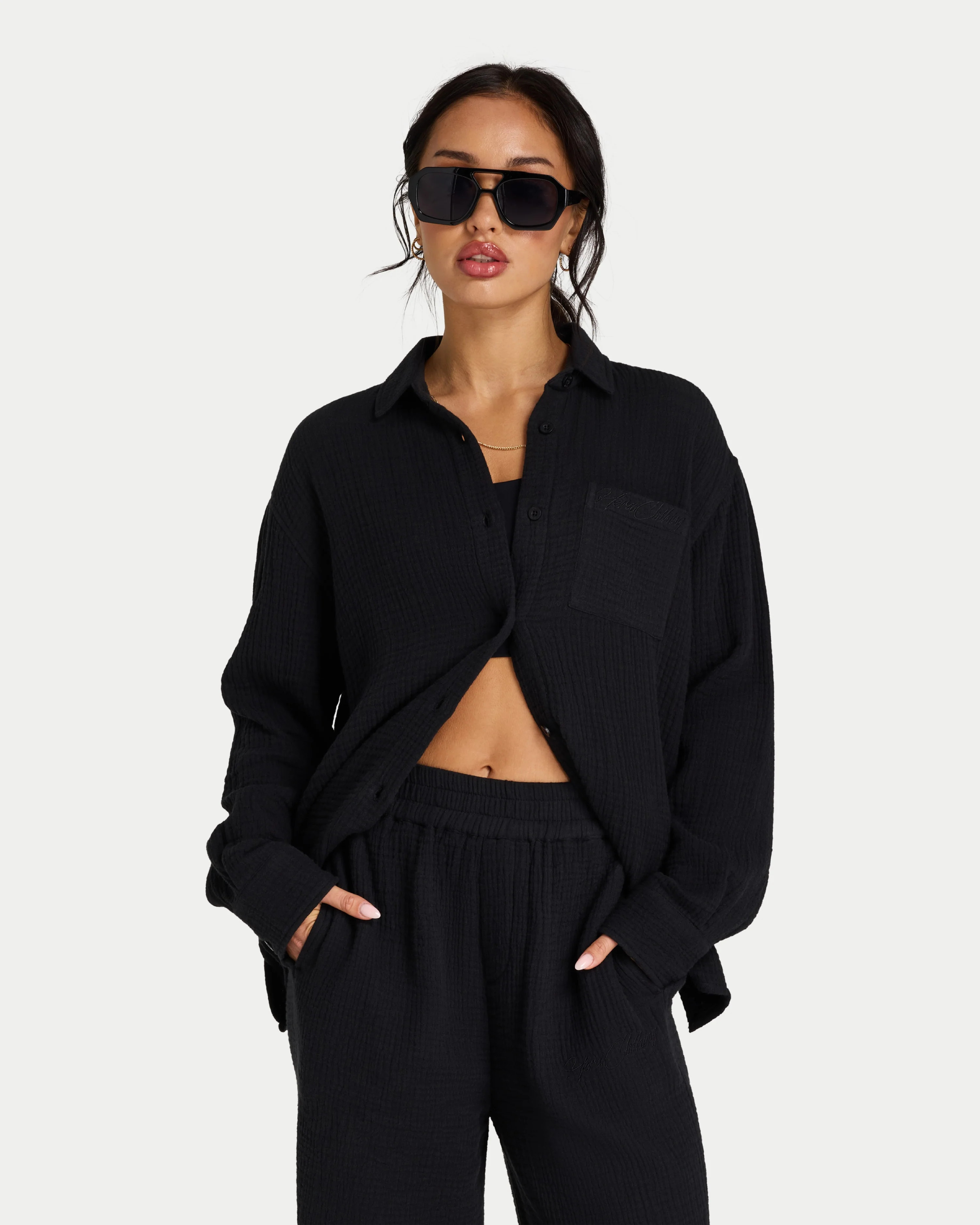 Womens Resort Long Sleeve Shirt | HERA Clothing