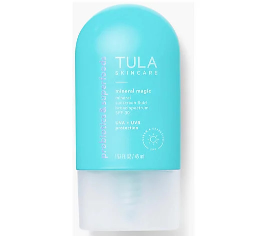 TULA Mineral Magic Oil-Free Mineral Sunscreen Broad Spectrum - QVC.com | QVC