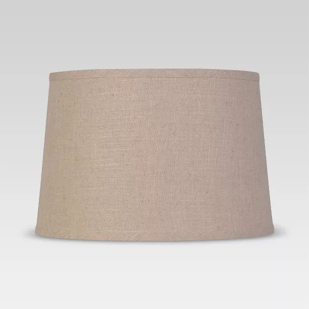 Textured Trim Lamp Shade Cream - Threshold™ | Target