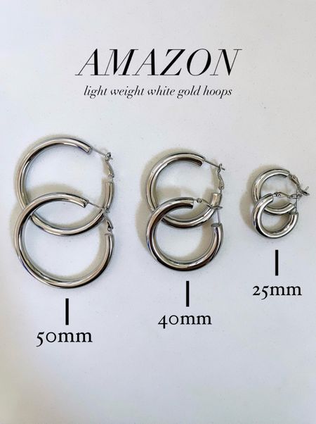 Best seller! These Amazon hoops are so lightweight. I reach for them constantly. They’re so good and will edge up any look. 

Earrings, hoop earrings, Amazon, sale, The Stylizt 



#LTKstyletip #LTKfindsunder50 #LTKsalealert