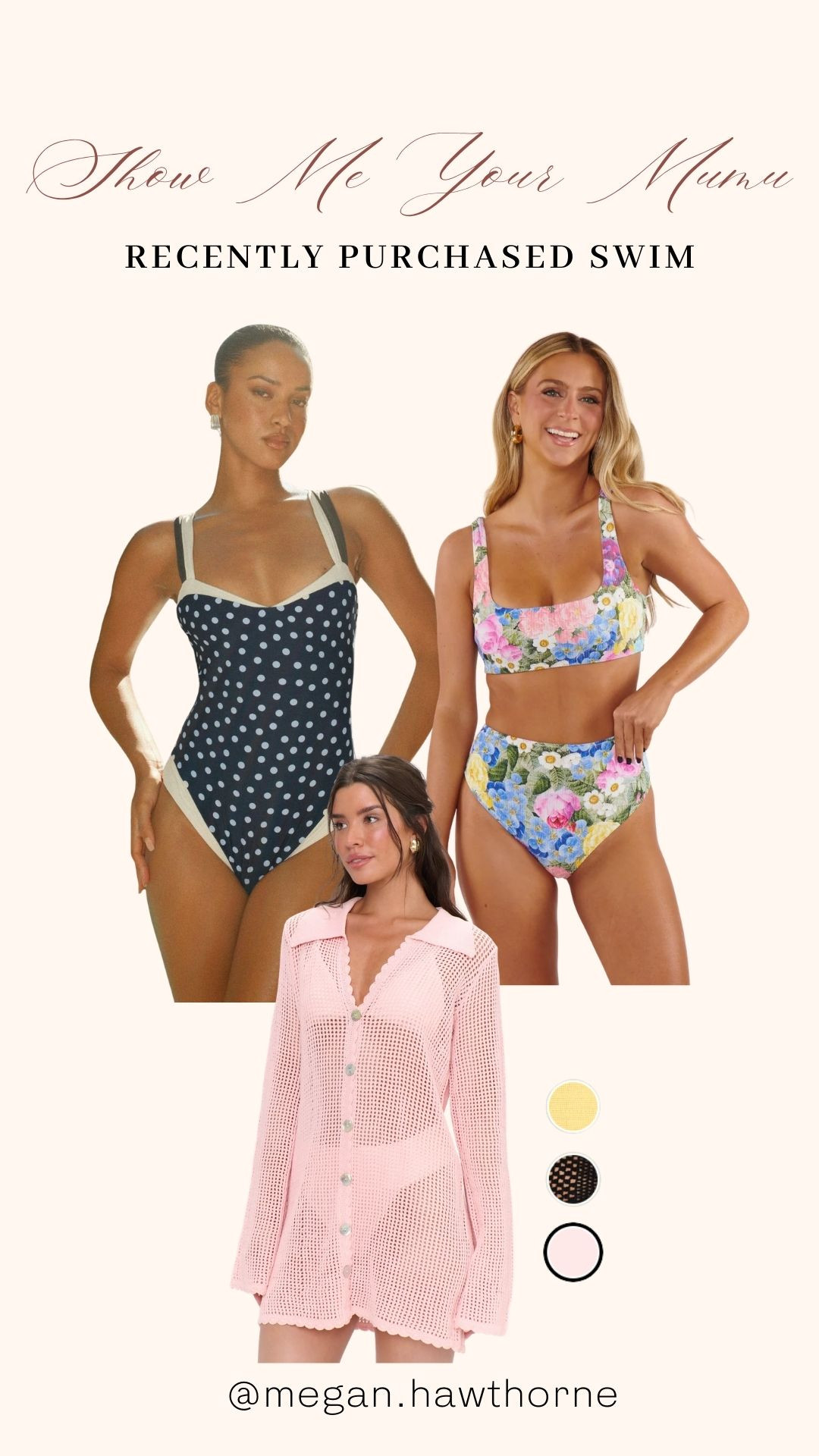 Recently purchased from Show Me Your Mumu!  

 #LTKMidsize #LTKTall #LTKSwim