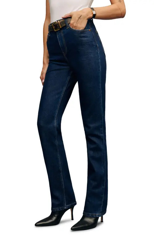 Reformation Jax High Waist Straight Leg Jeans in Seneca at Nordstrom, Size 23 | Nordstrom