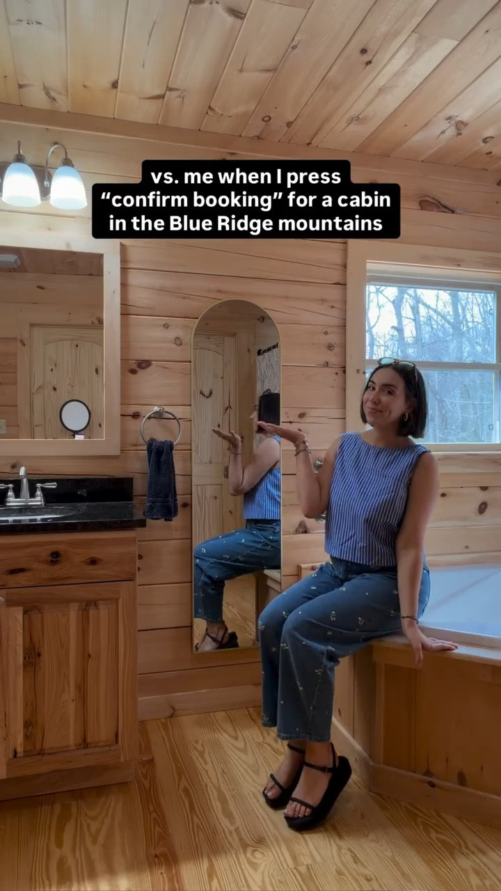 10/10 recommend ignoring your financial advisor 😜

Exploring @misty.mountain.cabin.rental and having the best time in North Carolina with our family 🏞️🧳🩵

Can’t wait to show you more about this beautiful place!!

#airbnblife #airbnbfinds #cabinrentals