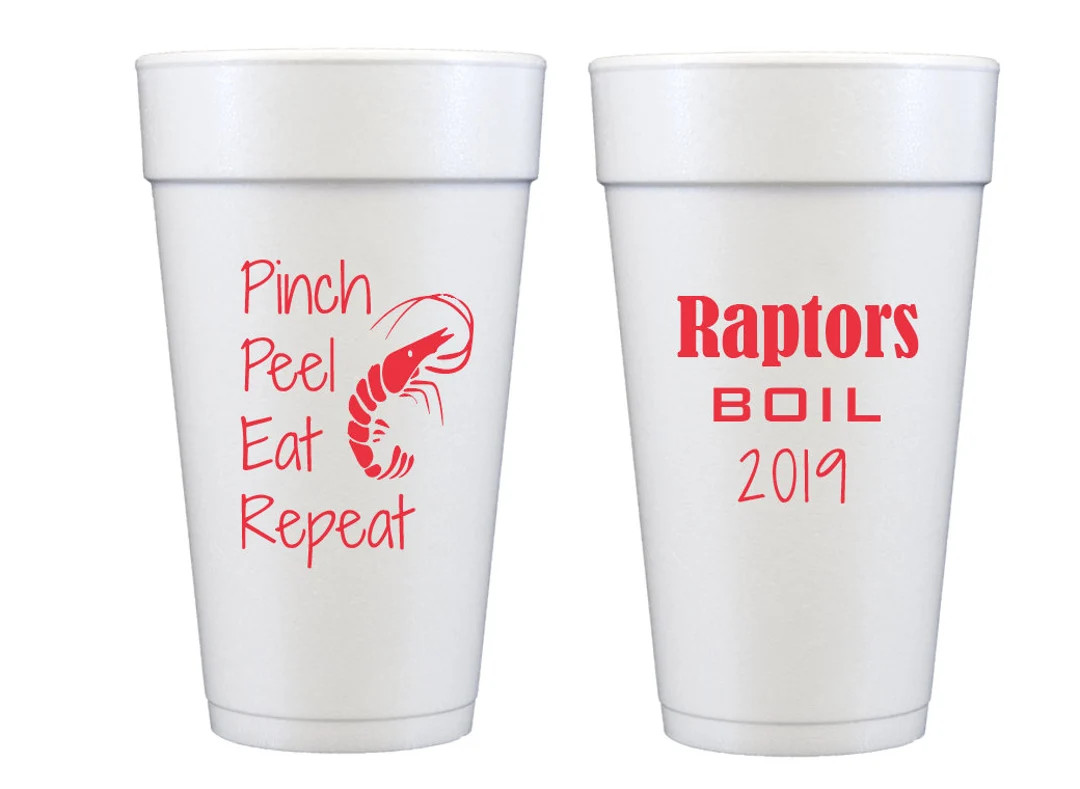 Crawfish Boil Cups, Pinch Peel Eat Repeat, I Got Boiled, Low Country Boil Cup, Shrimp Boil Cups, ... | Etsy (US)