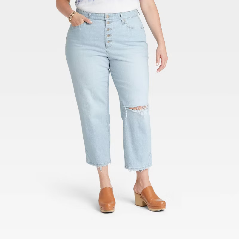 Women's High-Rise Vintage Straight Jeans - Universal Thread™ | Target