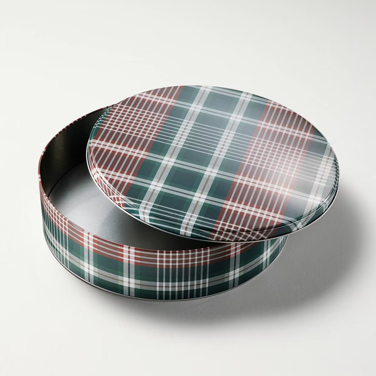 4.8L Plaid Large Gift Tin Red/Green - Hearth & Hand™ with Magnolia | Target