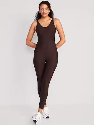 Sleeveless PowerSoft 7/8 Bodysuit for Women | Old Navy (US)