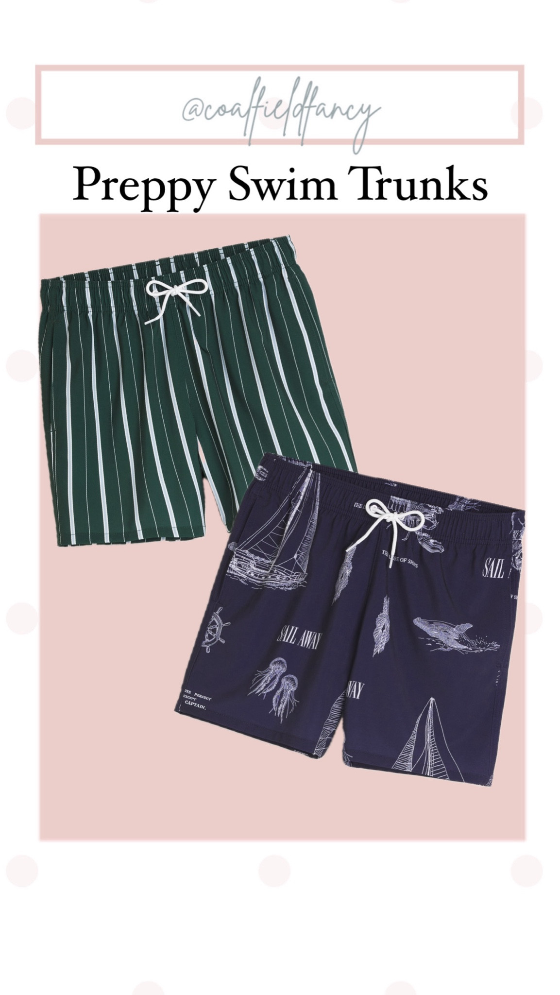 Preppy Swim Trunks 


#LTKfindsunder50