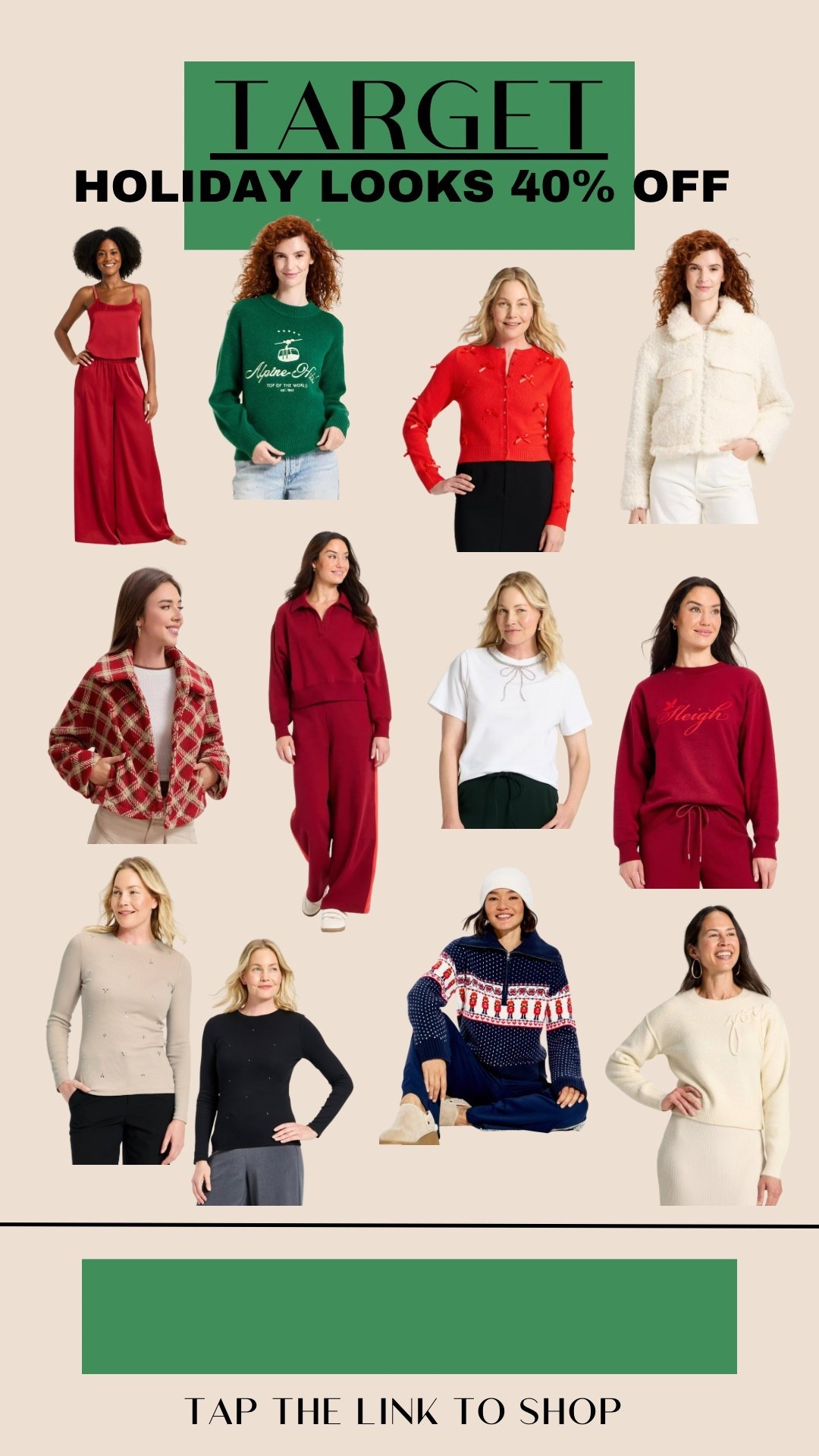 Holiday looks 40% off for Black Friday 
Dressy to casual and evening in between for Christmas 🎄 

#LTKCyberWeek #LTKSaleAlert #LTKFindsUnder50