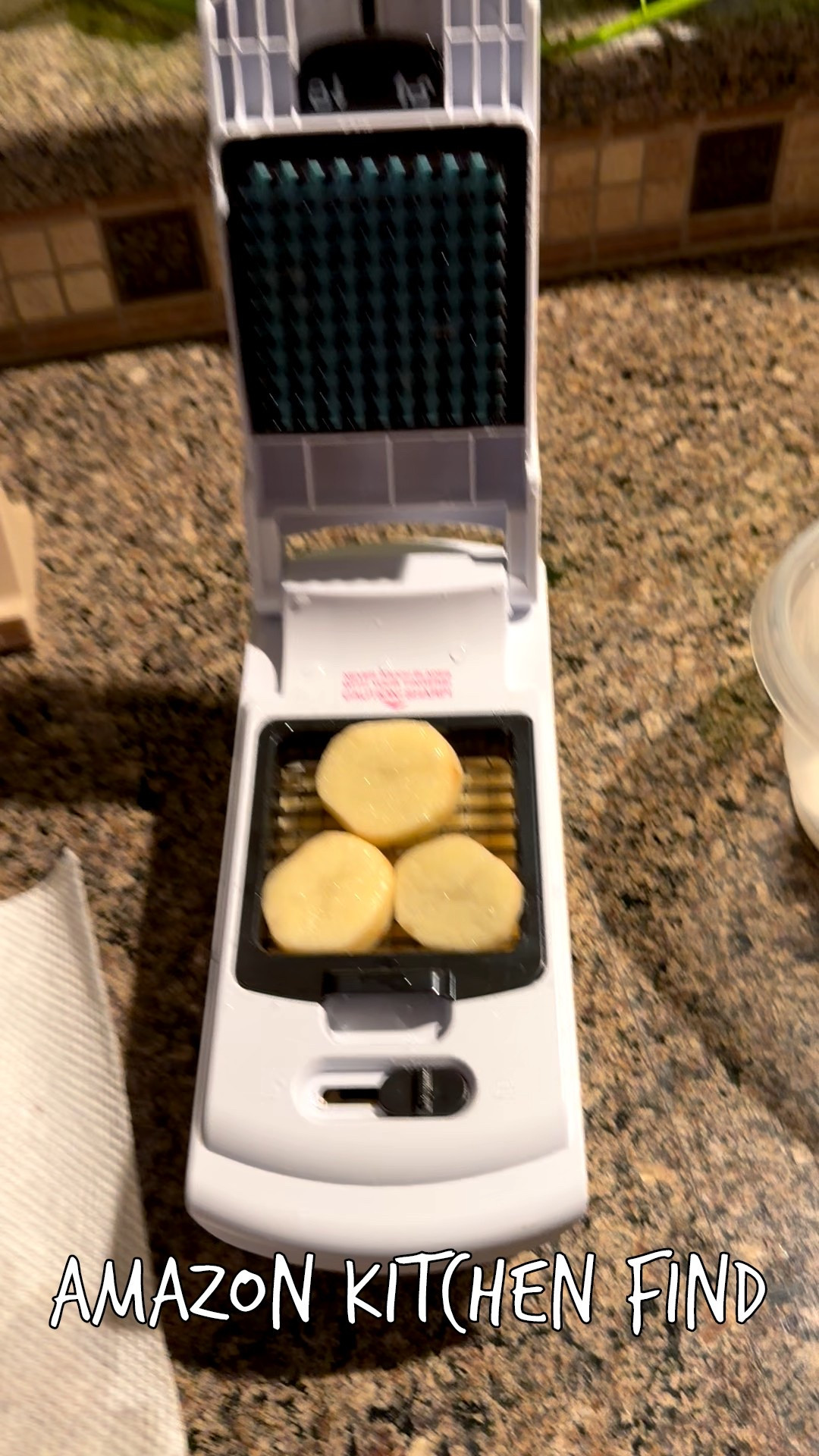 This food chopper is my new favorite tool in the kitchen!
................
Kitchen tool kitchen favorites kitchen essentials kitchen appliances Amazon finds Amazon favorites meal prep dinner prep Amazon cooking finds Amazon kitchen finds Amazon Must haves Amazon under $20 housewarming gift 

#LTKfoodie #LTKHome #LTKmomlife