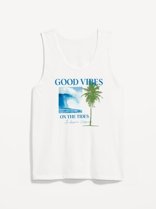 Soft-Washed Graphic Tank Top | Old Navy (US)