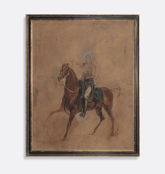 The Horse Of The Duke Of Wellington Reproduction Wall Art Print | Rejuvenation