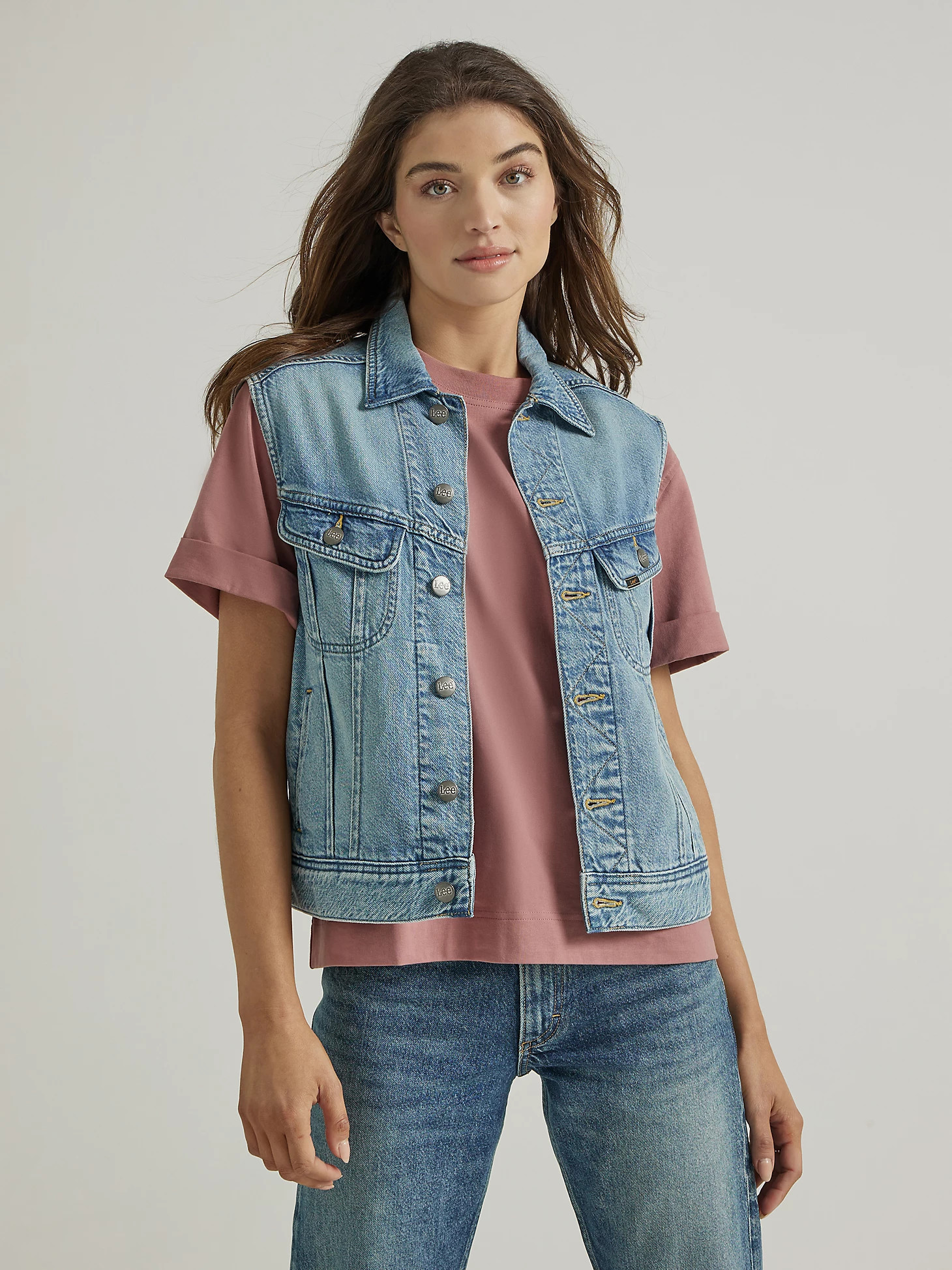 Women's Denim Vest | Women's Jackets & Vests | Lee® | Lee Jeans