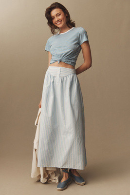Mare Mare Drop-Waist Maxi Skirt | Anthropologie (US)