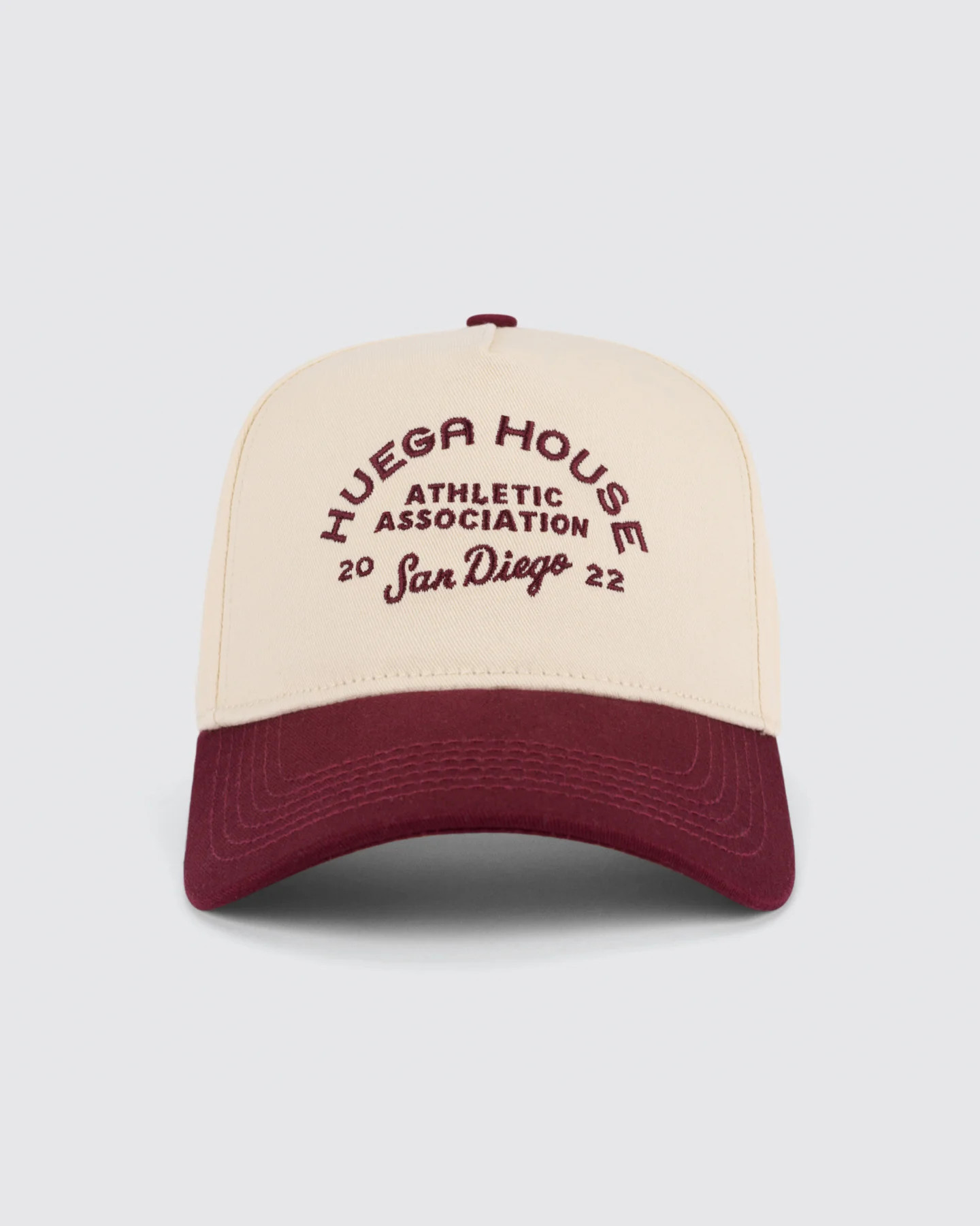 Athletic Association | Maroon & Natural Hat | Huega House