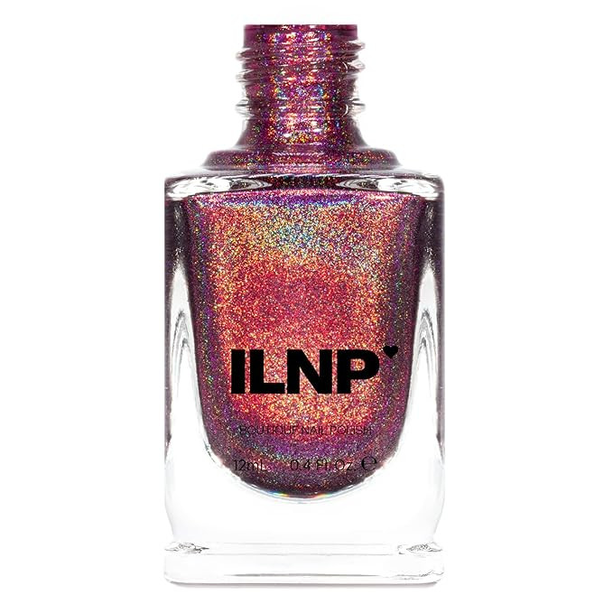 ILNP Love Language - Rich Cabernet Red Ultra Holo Nail Polish | Amazon (US)
