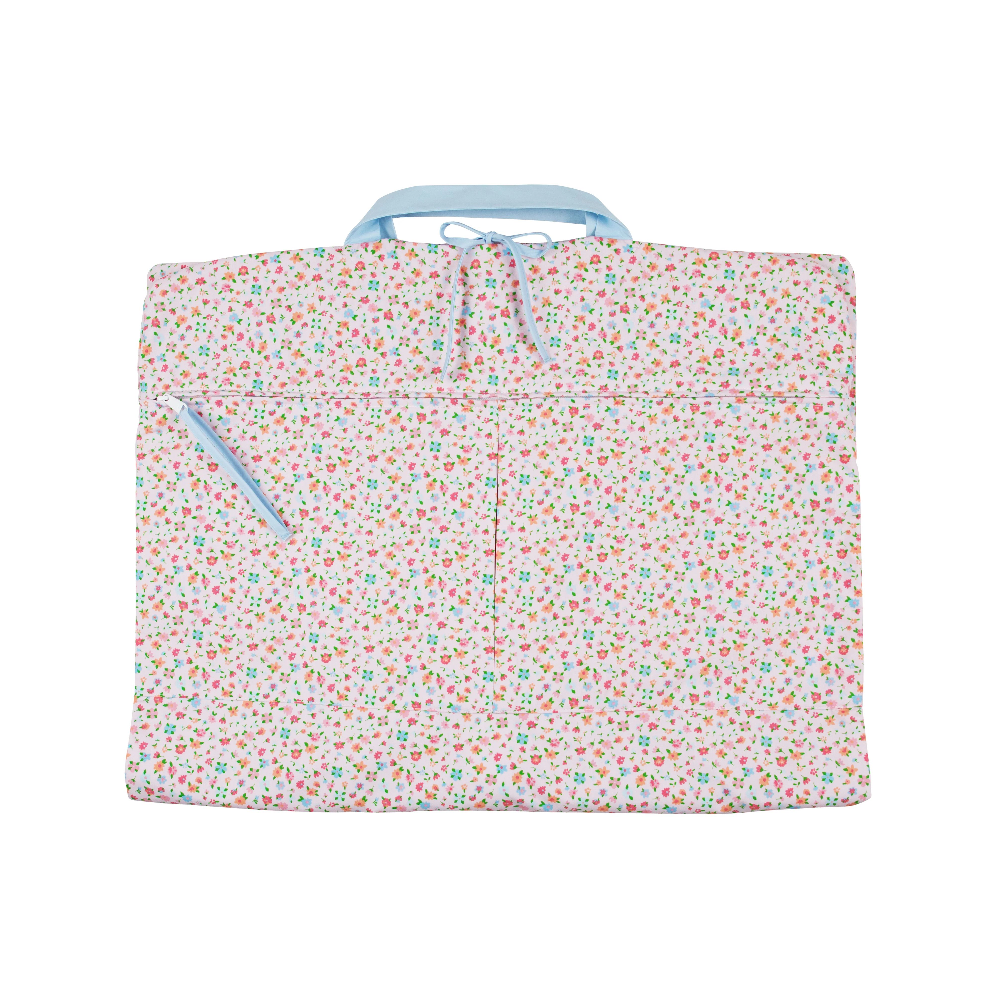 Greta Garment Bag - Fall Fest Floral with Buckhead Blue | The Beaufort Bonnet Company