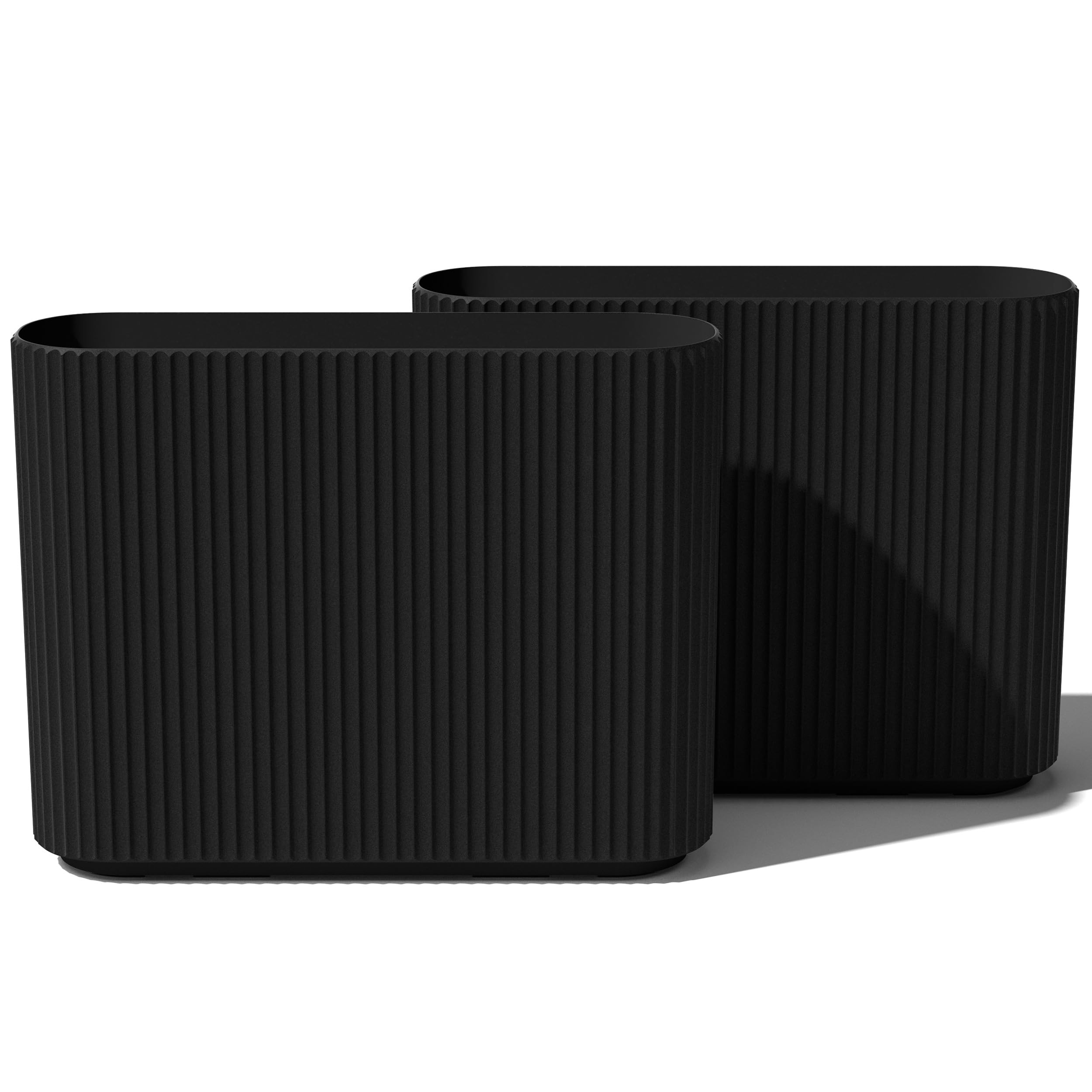 Veradek Demi Series Span Planter for Front Porch, Patio, Backyard | Durable Plastic-Concrete Mate... | Amazon (US)
