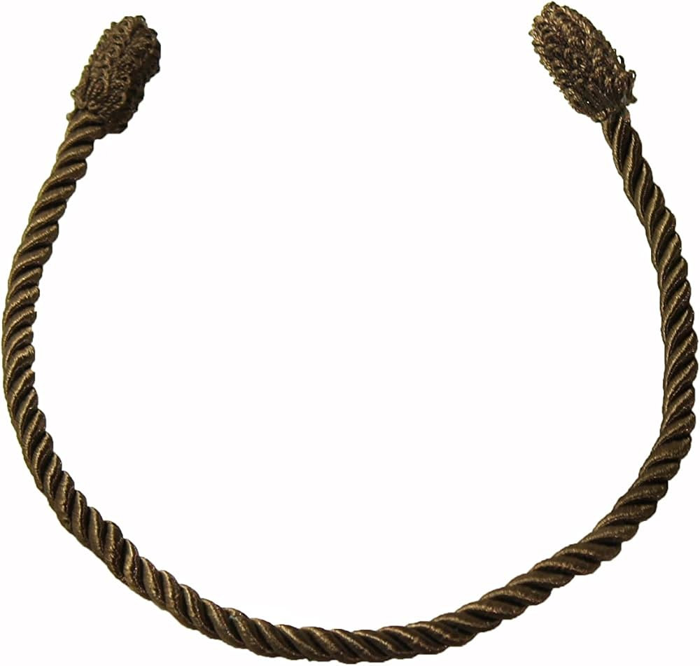 Haute Decor Decorative Twist Ties, 6 Pack, 16 inches (Brown) - Hang Garland, Lights and More | Amazon (US)