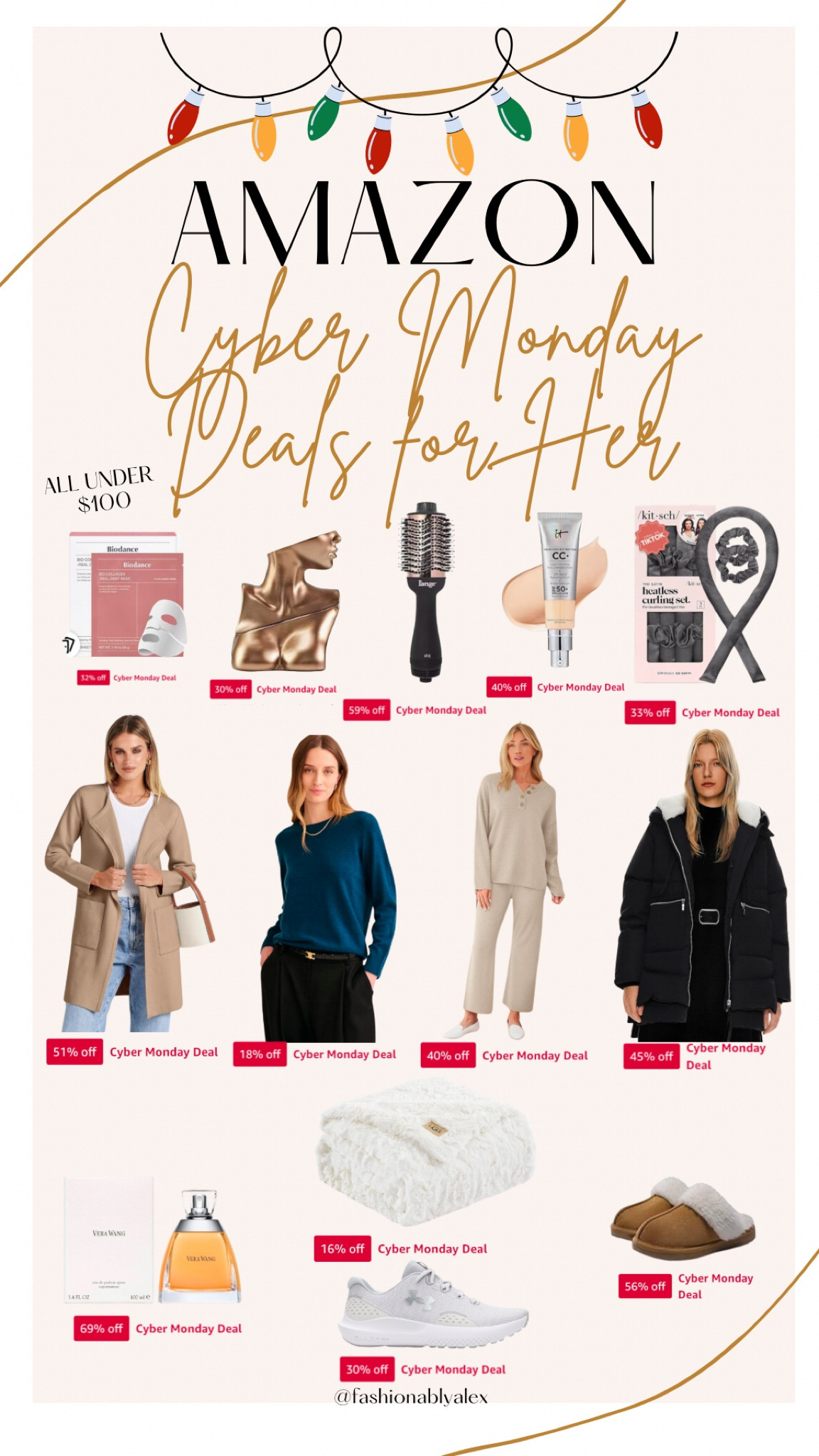 Shop my top picks for Cyber Monday Deals from Amazon! Everything is under $100

#LTKFindsUnder100 #LTKGiftGuide #LTKCyberWeek