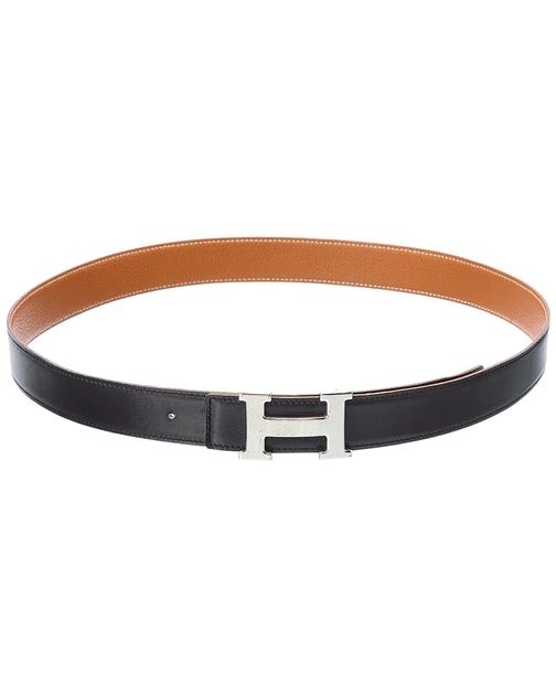 Hermes H Leather Belt, Size 100 (Authentic Pre-Owned) | Shop Premium Outlets
