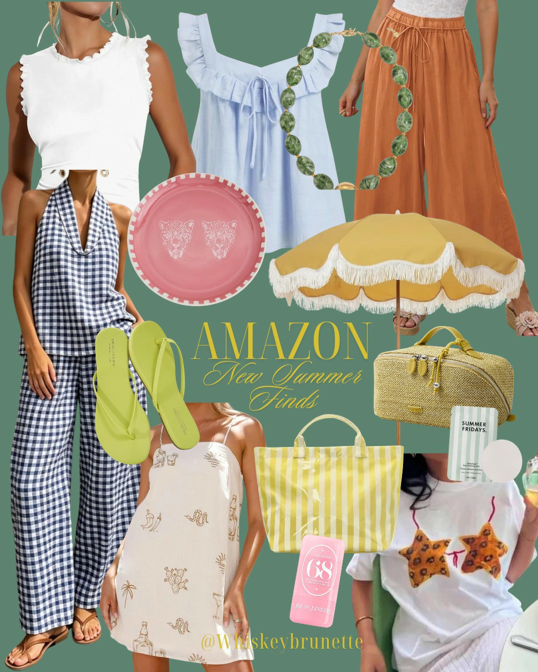 New Amazon summer finds! | Amazon fashion | summer fashion | beach outfits | vacation outfits | gingham matching set | summer outfits | summer bags | summer dress

#LTKootd #LTKSeasonal #LTKSaleAlert
