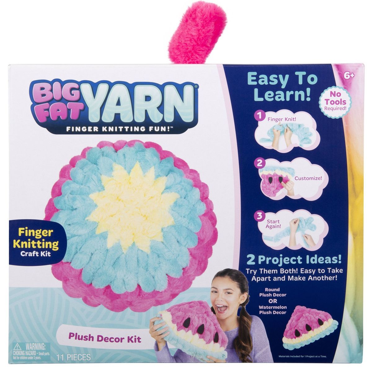 Big Fat Yarn Deluxe Plush - Jumbo Plush Kit | Target
