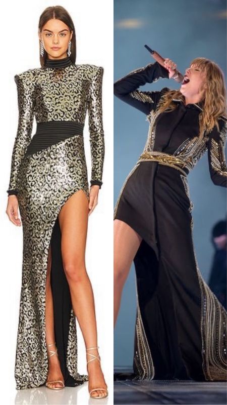 Really step up your Eras look and spend some cash on this gorgeous gold/black dress that is full Don’t Blame Me/Rep Era 

#LTKSeasonal #LTKstyletip #LTKwedding