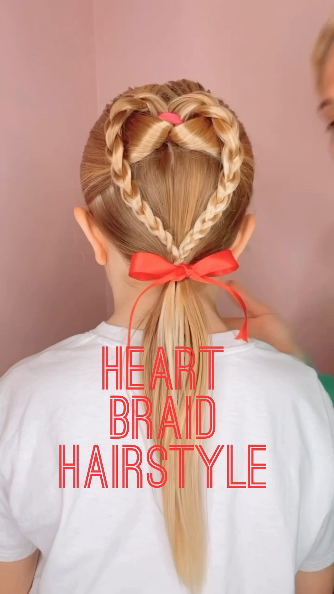 HEART BRAID HAIRSTYLE 🩷 I love this cute heart hairstyle for Valentine’s Day! It’s so pretty and such a fun one! I’m excited to share my favorite hair products with you, too! ❤️ 

#LTKValentine #LTKBeauty
