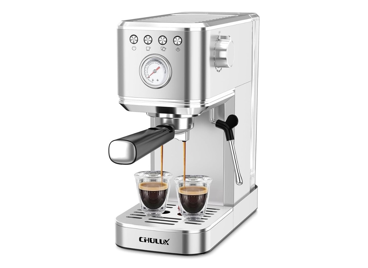 36% off 🎉

CHULUX Slim Espresso Machine with Milk Frother Steam Wand, 20 Bar Professional Italian Pump Espresso Coffee Machine for Home Cappuccino & Latte Maker, Silver

#LTKSaleAlert #LTKHome