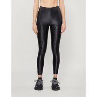 Moto satin high-rise stretch-jersey leggings | Selfridges