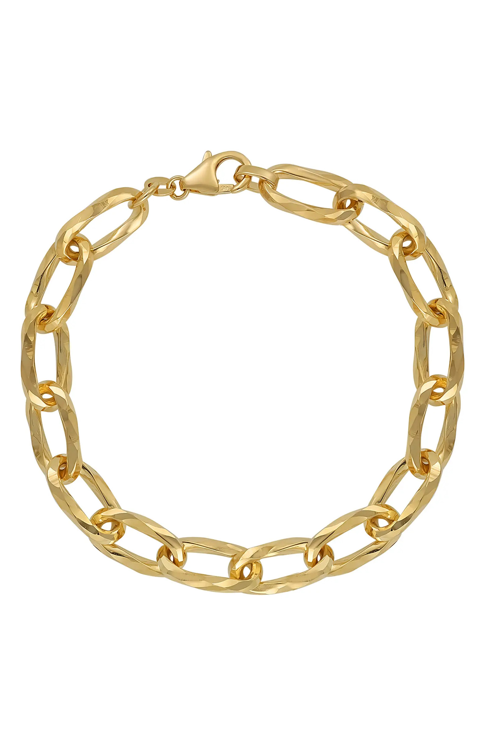 14K Gold Statement Chain Bracelet | Nordstrom