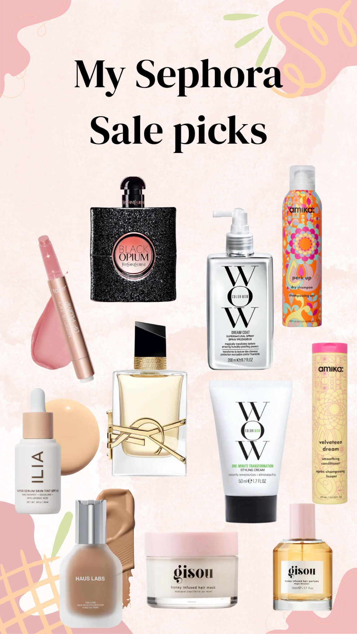 a few of my tried and trues! some of these have been re purchased numerous times. these are my sephora sale picks and beauty must haves. if you need a new fragrance, dry shampoo, foundation, lip product, try these. you’ll love them!

sephora sale. beauty finds. makeup. hair products. beauty routine  

#LTKFindsUnder50 #LTKSaleAlert #LTKBeauty