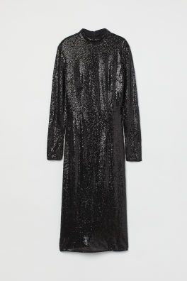 Calf-length Sequined Dress | H&M (US + CA)