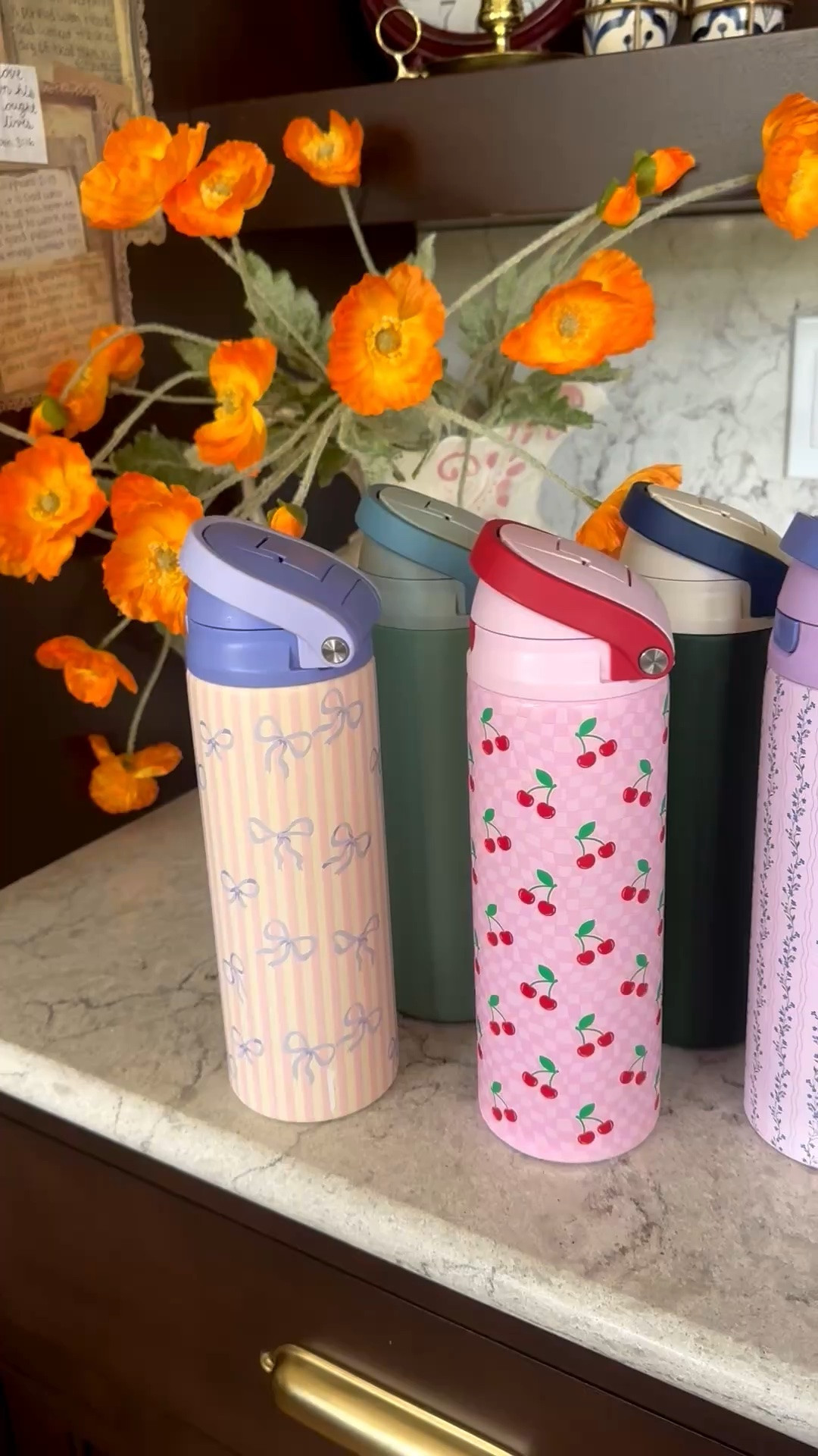 Okay these Walmart water bottles are too cute!! 🩵The prints and colors are what got my kids excited about them, but they’re also genuinely such good quality and keep water cold forever. We’ve been using them nonstop lately and they’ve quickly become one of those everyday items we always reach for. Linking all the different styles and colors we found because there are so many good ones!

#LTKmomlife #LTKSeasonal #LTKKids