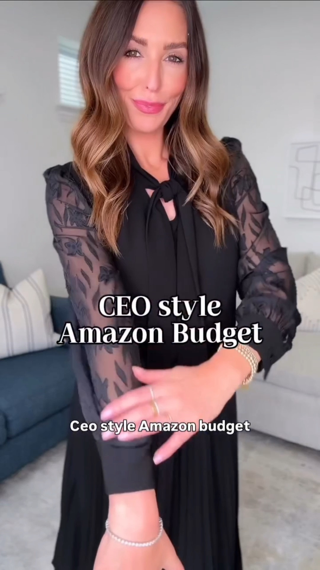 CEO style, Amazon budget! Love this all black outfit. It’s the perfect office outfit and workwear. 

Like and type “YES” and I’ll send you the details.

@amazon