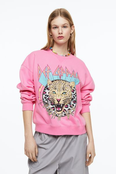 Printed Sweatshirt | H&M (US + CA)
