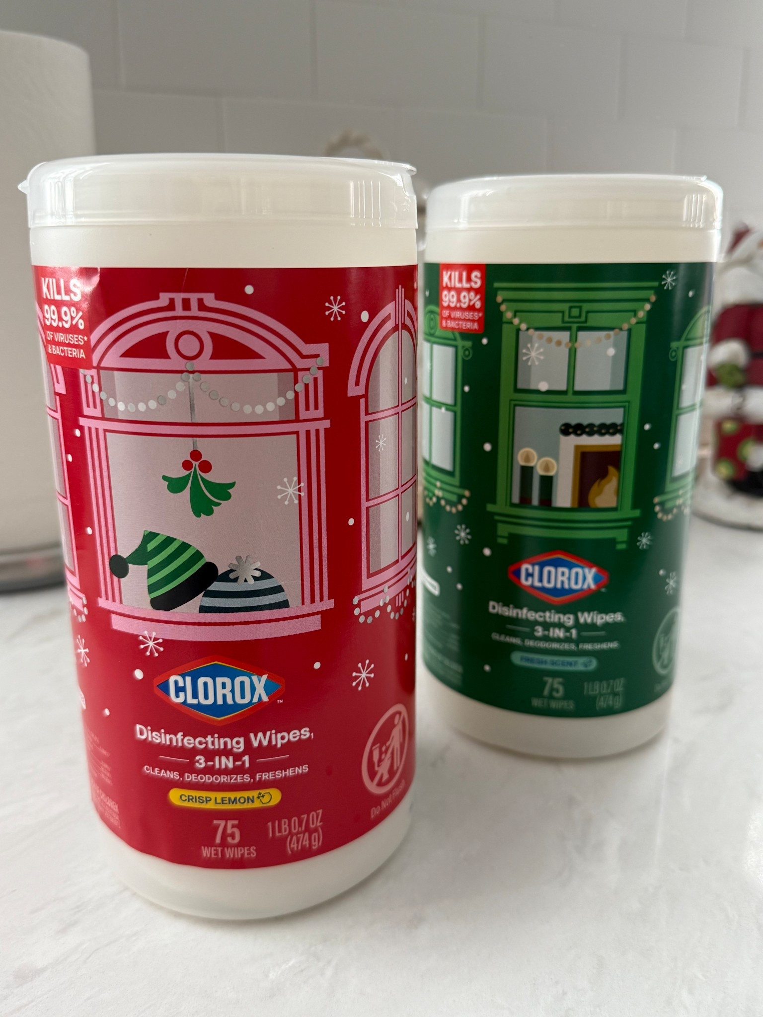 Holiday Clorox wipes because why not?! 🎄♥️💚


white elephant gift idea
for the college dorm 
holiday cleaning 


#LTKGiftGuide #LTKHoliday #LTKHome
