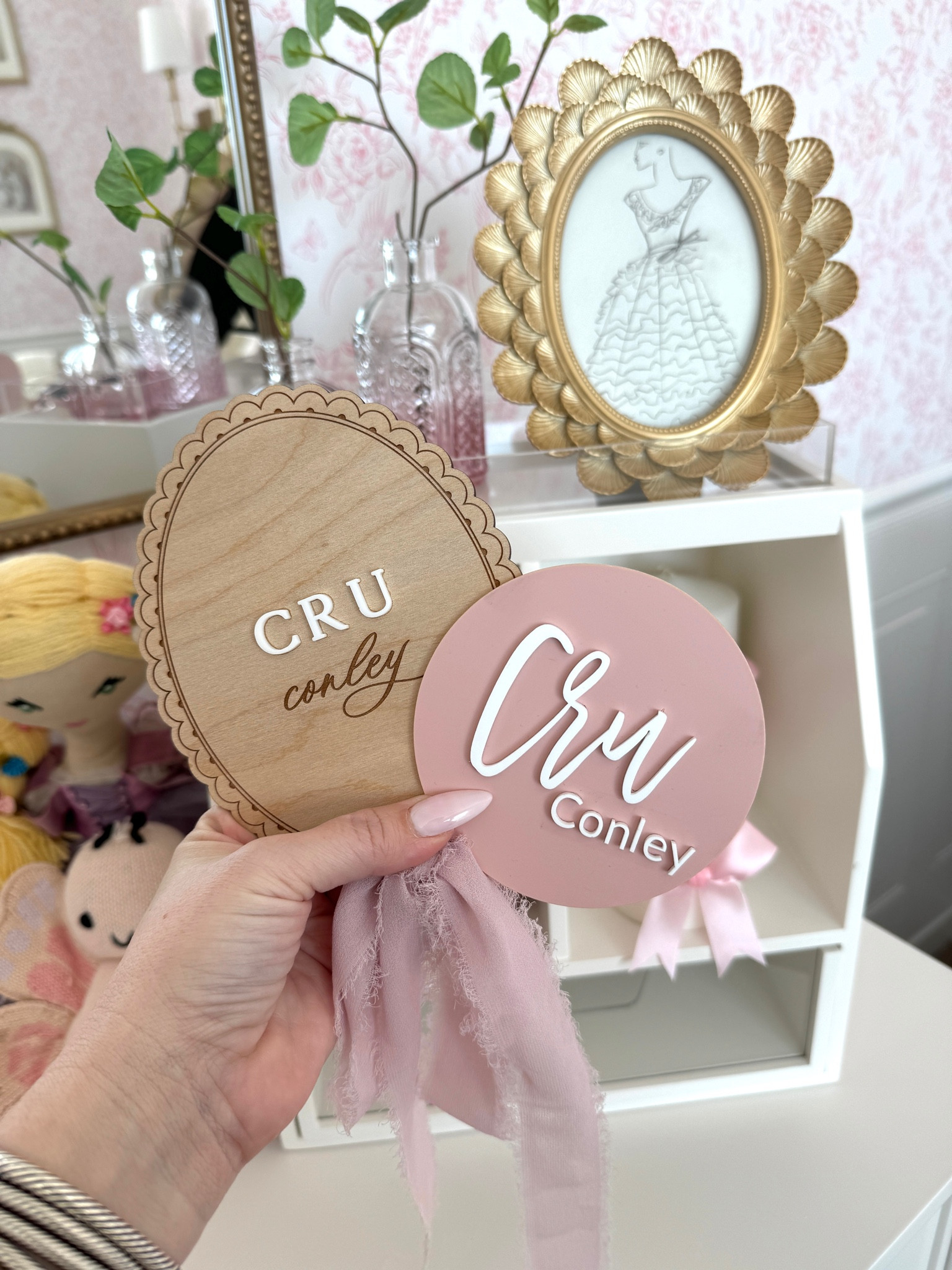 Baby announcement name plates 

#LTKFamily #LTKBump #LTKBaby