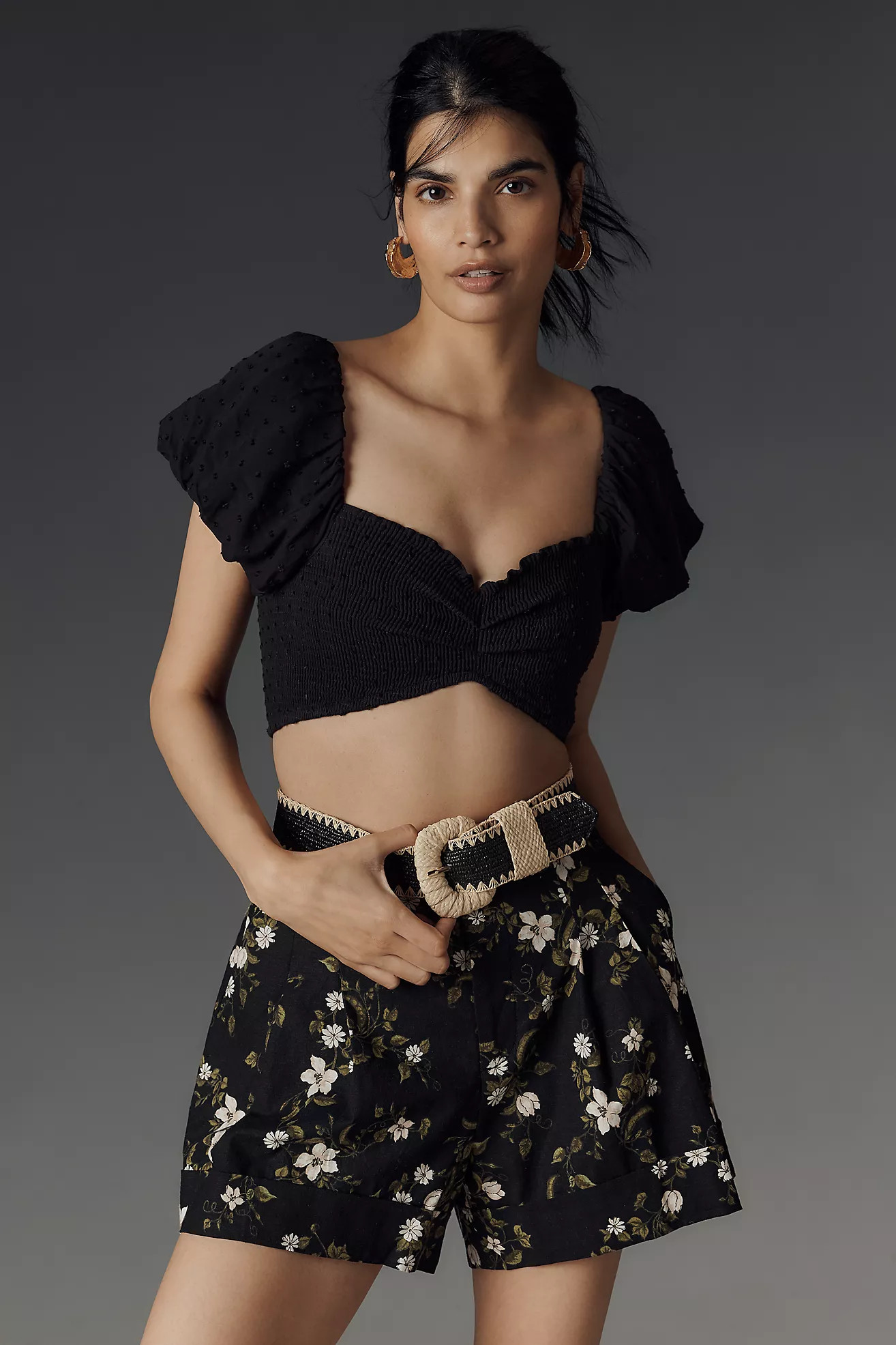 The Avery Pleated Trouser Shorts by Maeve: Cuffed Edition | Anthropologie (US)