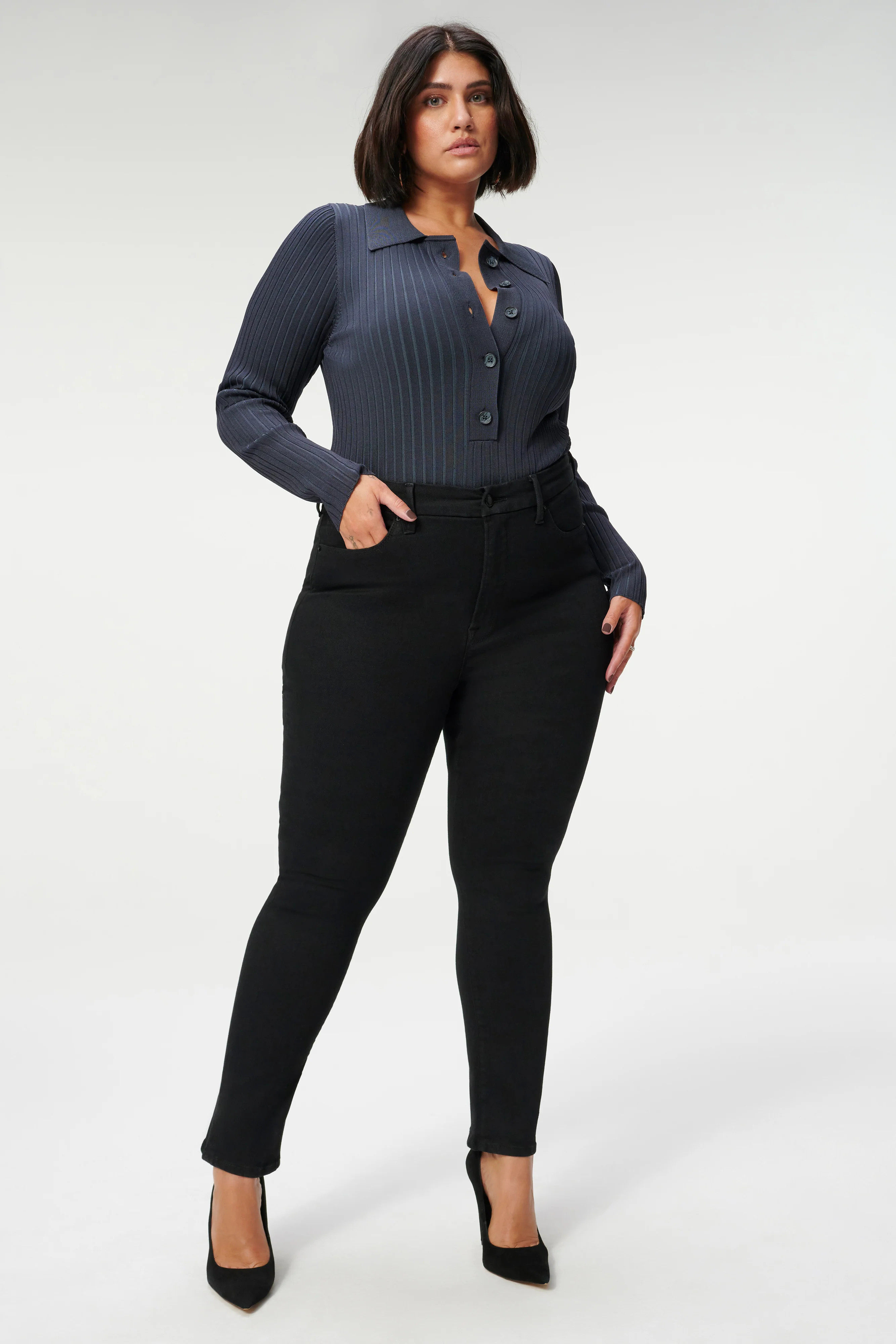 ALWAYS FITS GOOD CLASSIC | BLACK165 | Good American