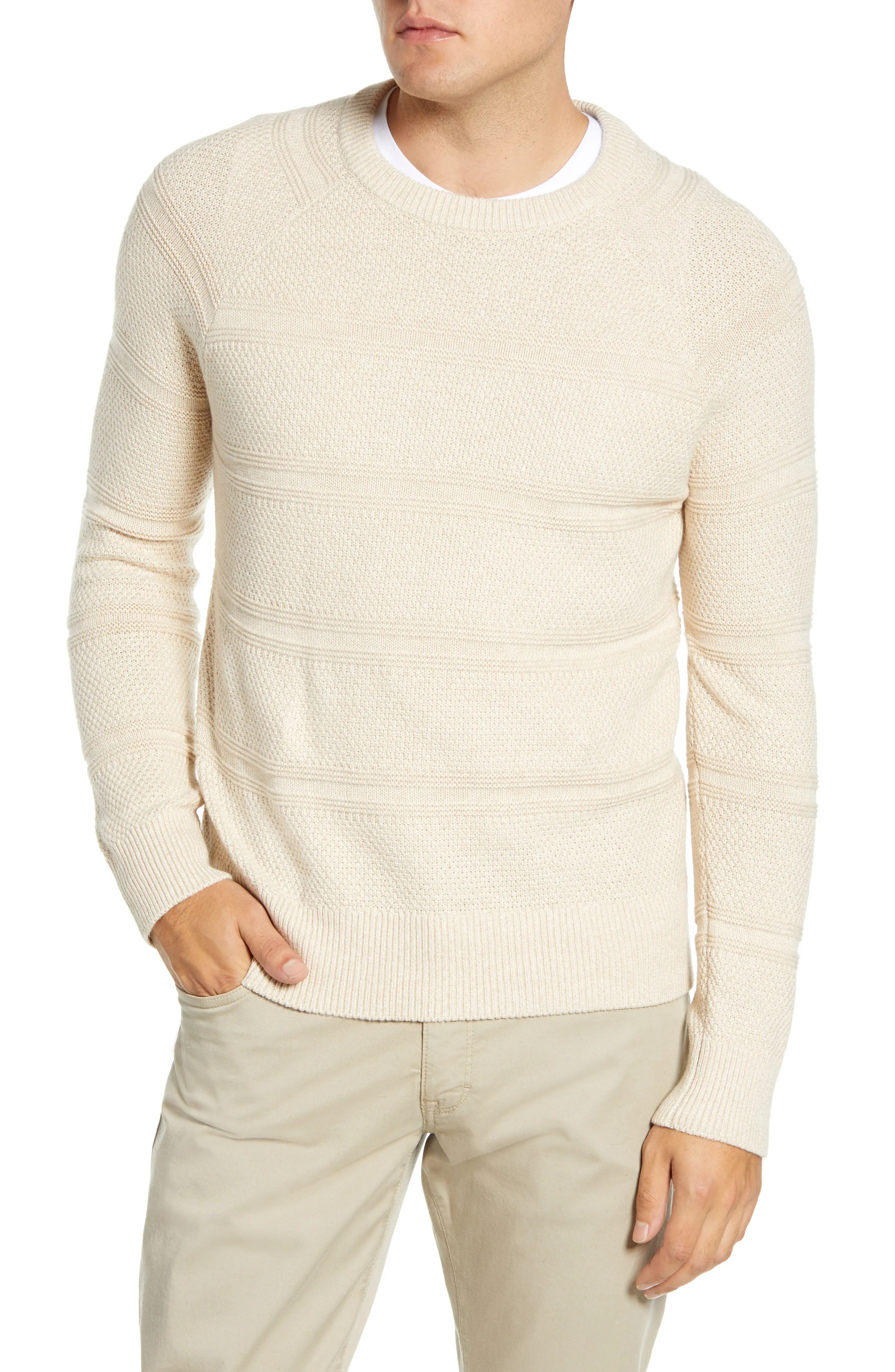 Axel Regular Fit Cotton & Cashmere Sweater | Nordstrom