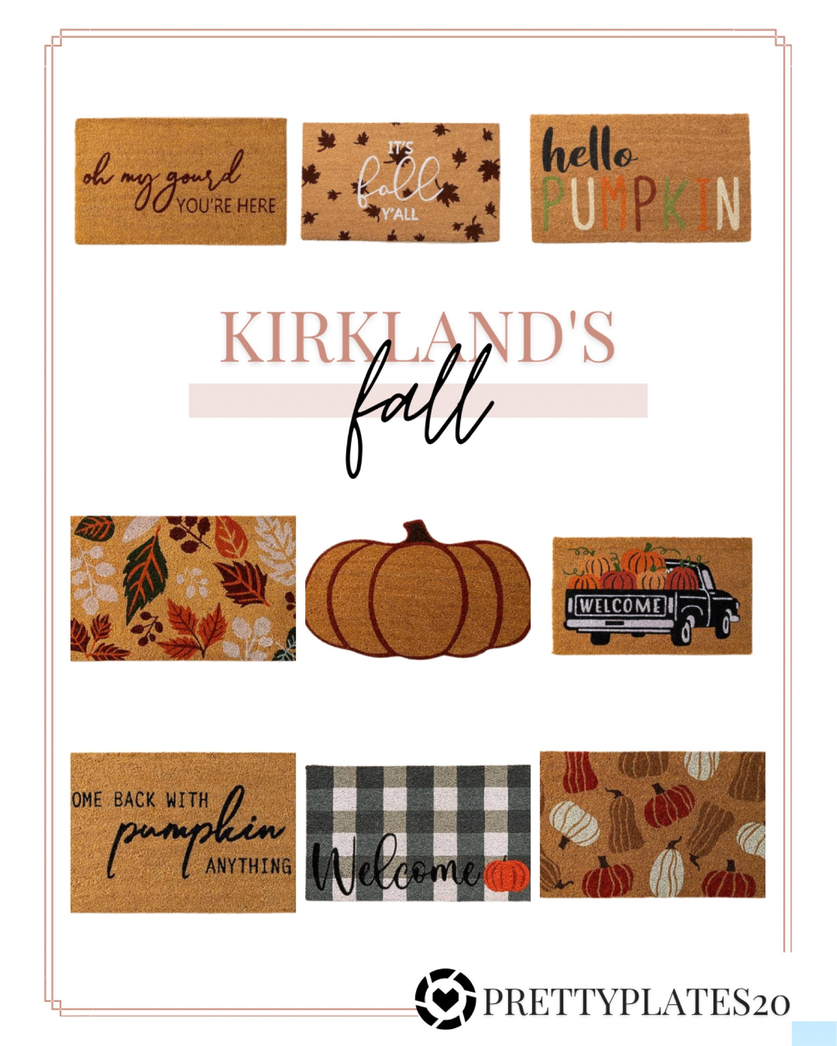 Fall home decor | fall home | fall outdoor decorations | fall doormats | deal of the day 

#LTKhome #LTKunder50 #LTKSeasonal