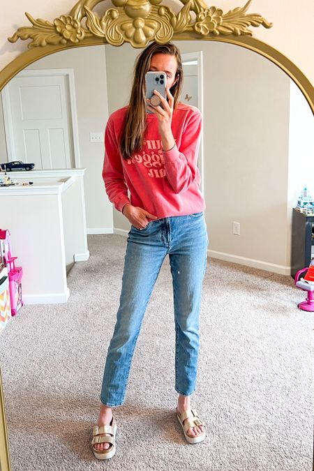 Madewell is 20% off in the LTK app only! My fave denim brand because it’s fair trade and they offer Tall lengths!

I wear a 28 taller (size down one!) and am 6’1”


#LTKover40 #LTKsalealert #LTKxMadewell