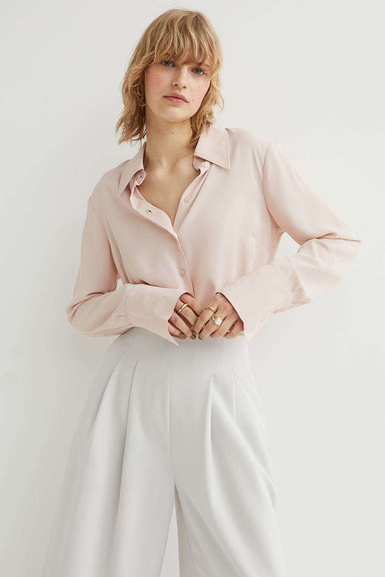 Fitted shirt | H&M (UK, MY, IN, SG, PH, TW, HK)