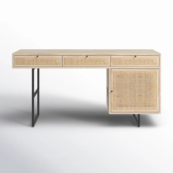 Kellen Solid Wood Top Writing Desk | Wayfair North America