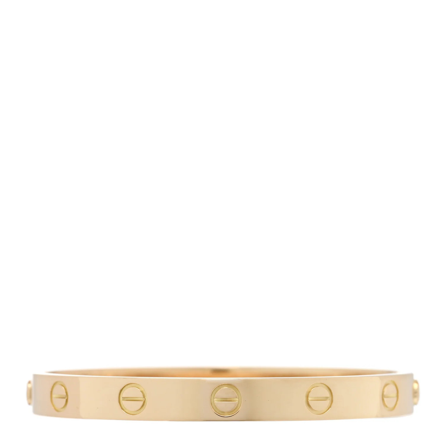 Cartier 18K Yellow Gold LOVE Bracelet 16 | FASHIONPHILE (US)